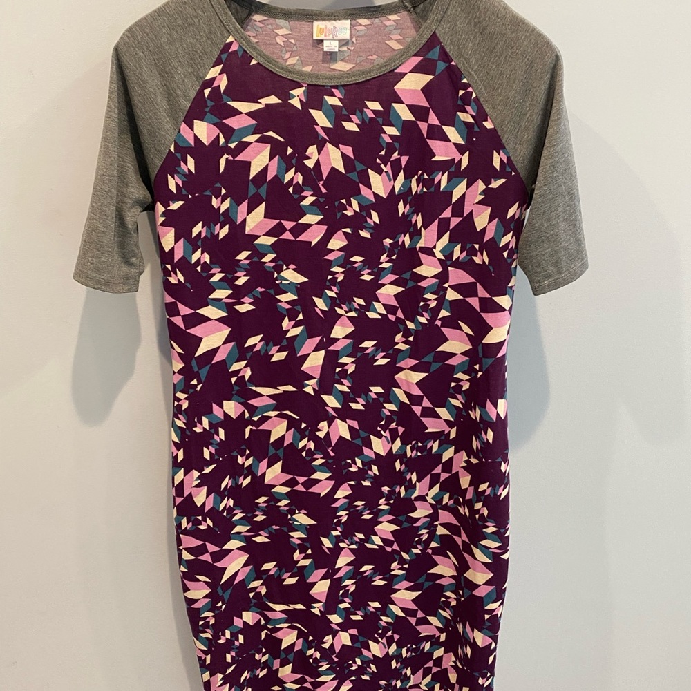Lularoe Julia dress, size large.